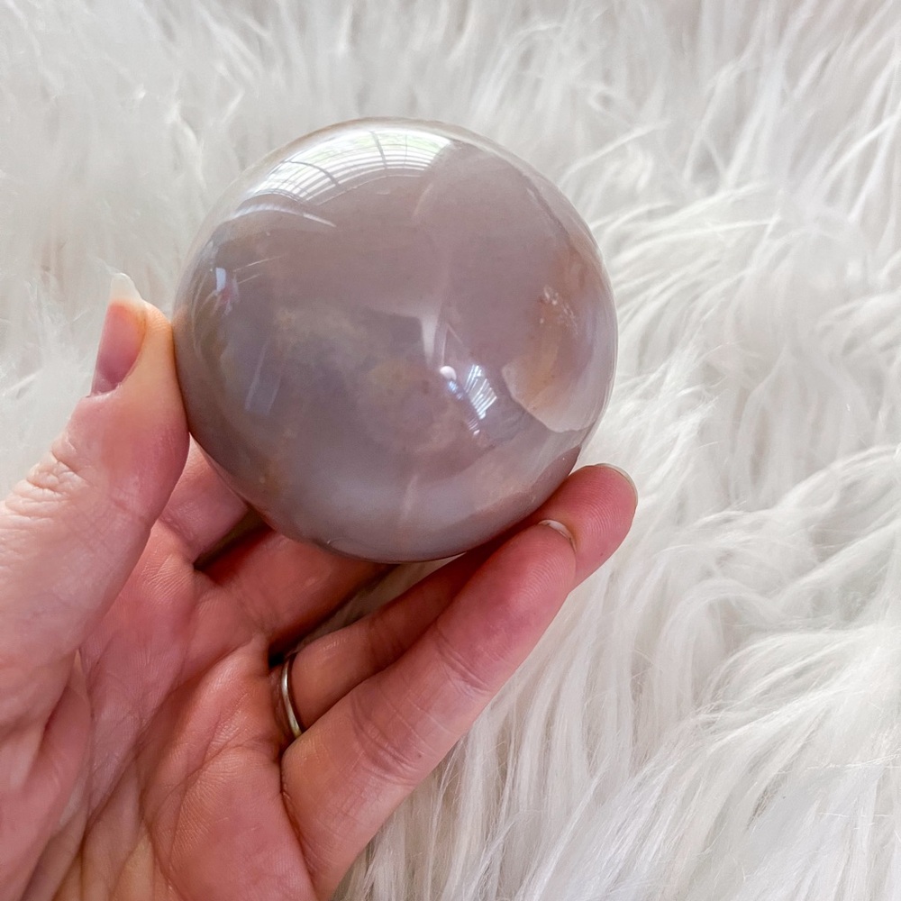 Agate sphere